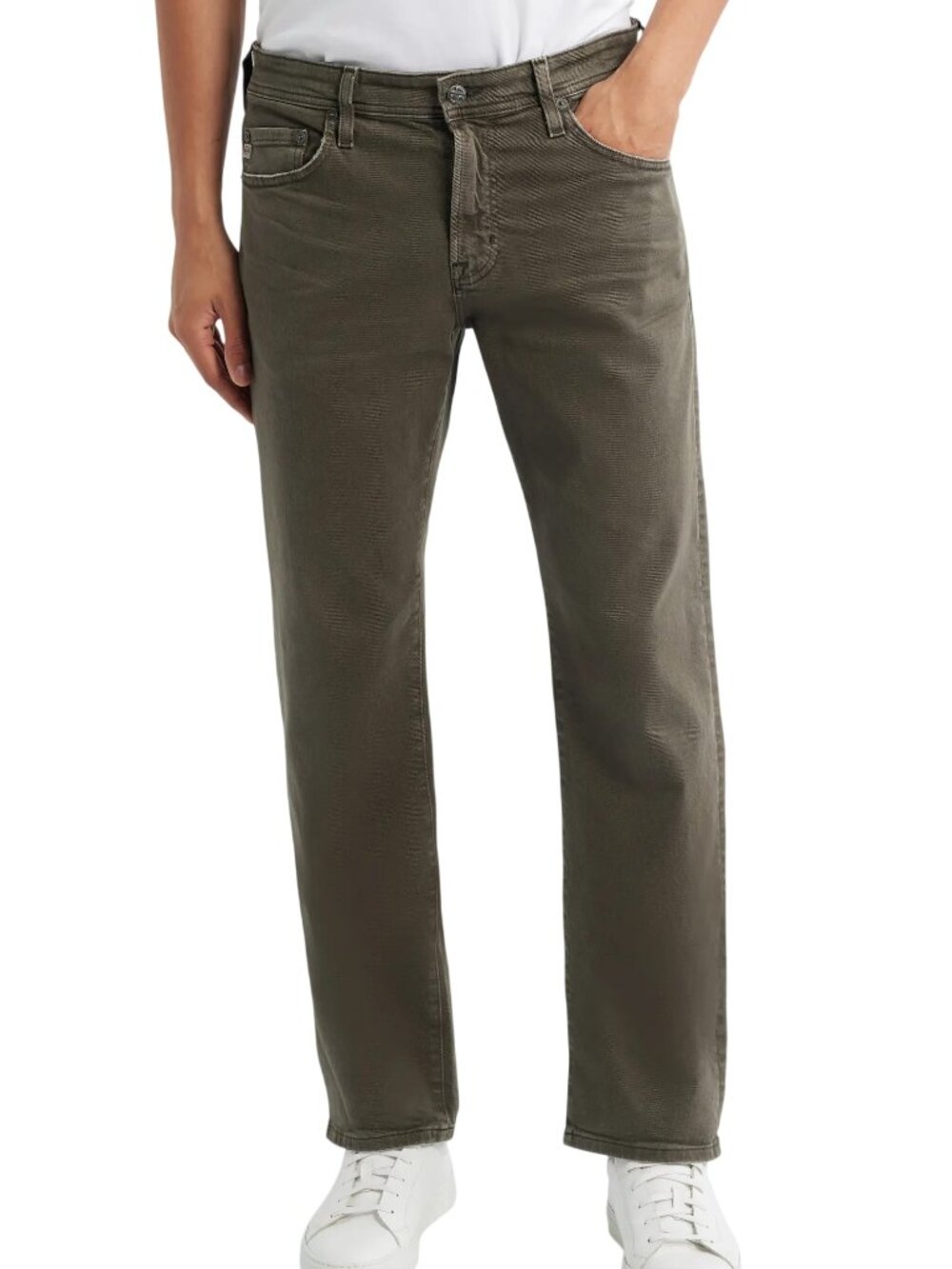 AG Protege Classic Straight Leg Jeans in 7 Years Sulfur Dried Cedar